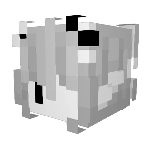 gugu022 Minecraft avatar head, 3D render