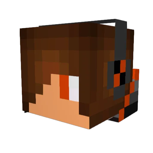 guhenry3 Minecraft avatar head, 3D render