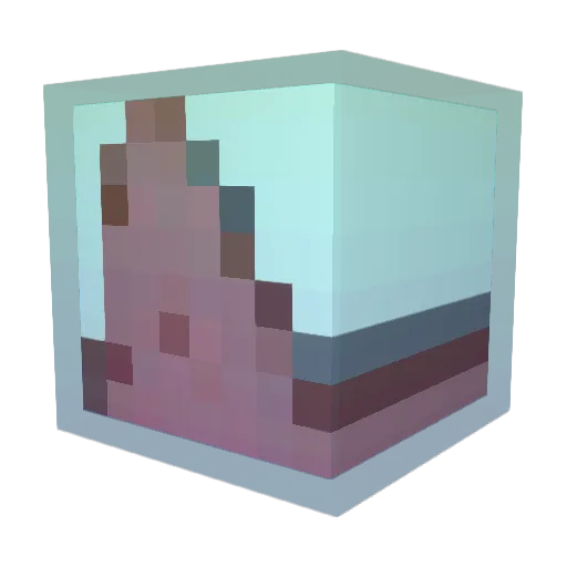 gui103 Minecraft avatar head, 3D render
