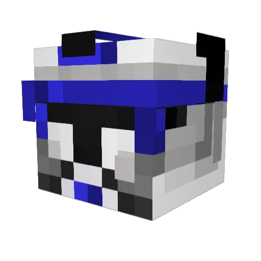 gui2552 Minecraft avatar head, 3D render