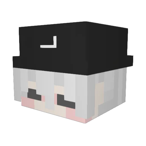 gui_hkz_ Minecraft avatar head, 3D render