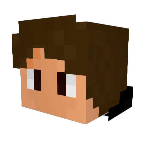 guida55 Minecraft avatar head, 3D render