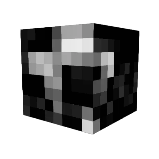 guidec0re Minecraft avatar head, 3D render