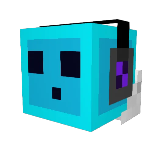 guikalil123 Minecraft avatar head, 3D render