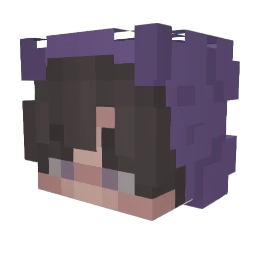 guillesole04 Minecraft avatar head, 3D render