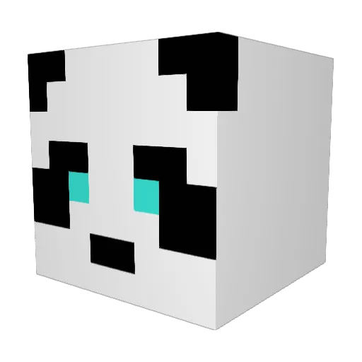 guilli1999 Minecraft avatar head, 3D render