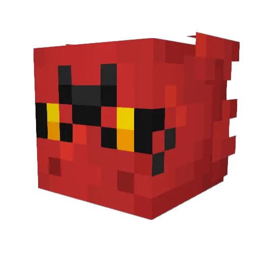 guilmon10 Minecraft avatar head, 3D render