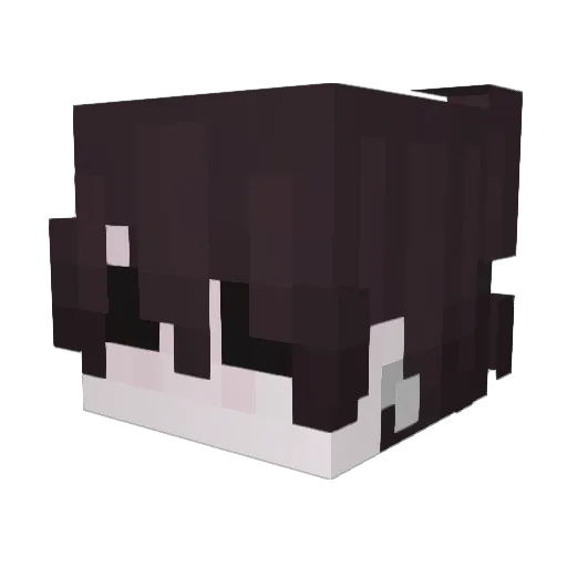 guizinpirituba Minecraft avatar head, 3D render