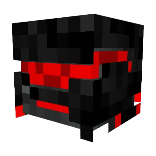 guizinxs Minecraft avatar head, 3D render