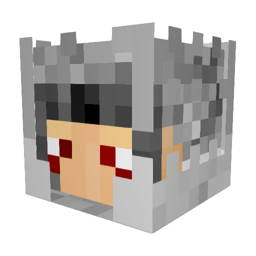 guizmo943 Minecraft avatar head, 3D render