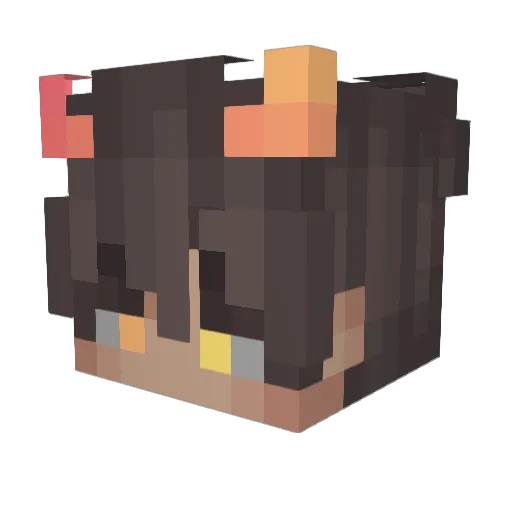 gulaldo3 Minecraft avatar head, 3D render