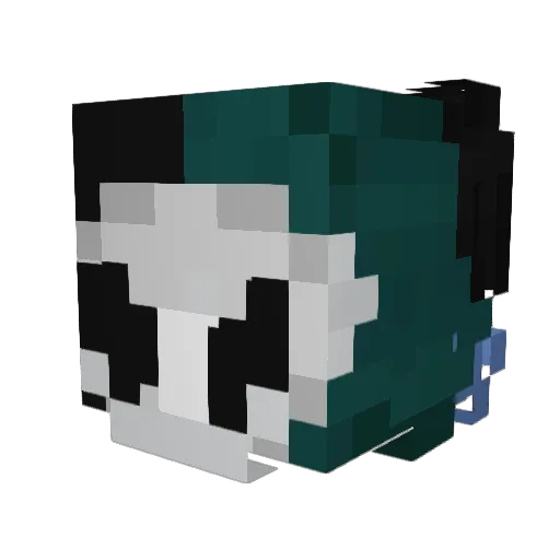 gullis1 Minecraft avatar head, 3D render