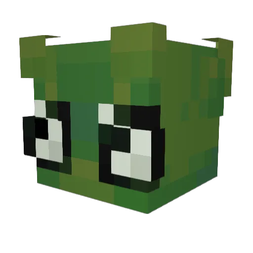 gulluinc Minecraft avatar head, 3D render