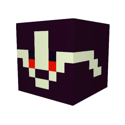 gullybadger Minecraft avatar head, 3D render
