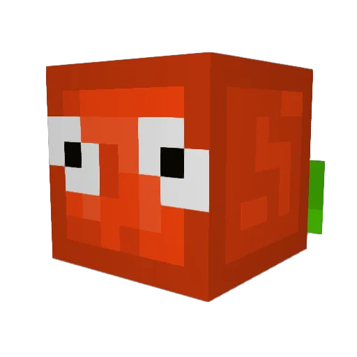 gumdrop2425 Minecraft avatar head, 3D render