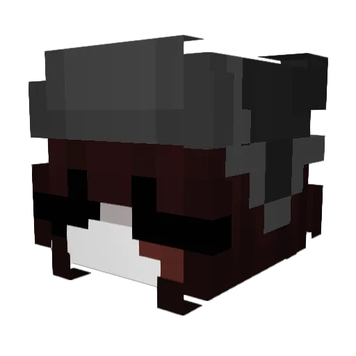gumis_0 Minecraft avatar head, 3D render
