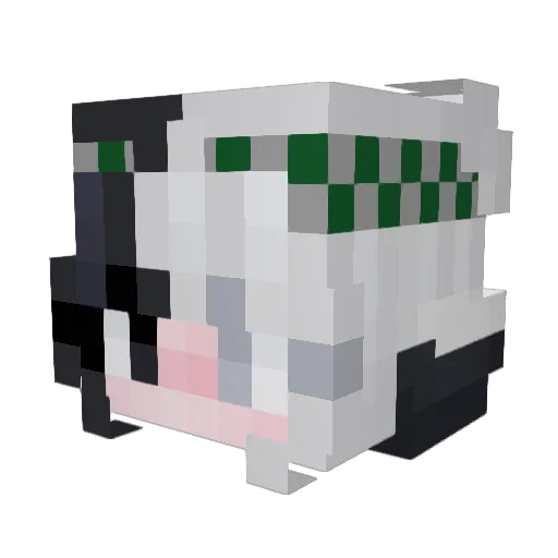 gumle0611 Minecraft avatar head, 3D render