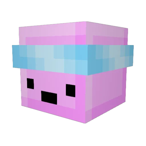 gummaster1 Minecraft avatar head, 3D render