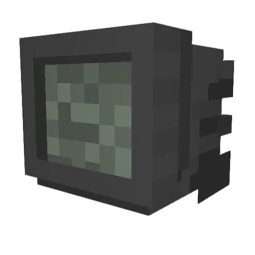 gummy_spider Minecraft avatar head, 3D render