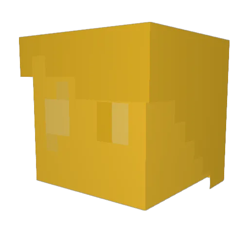 gummysquid Minecraft avatar head, 3D render