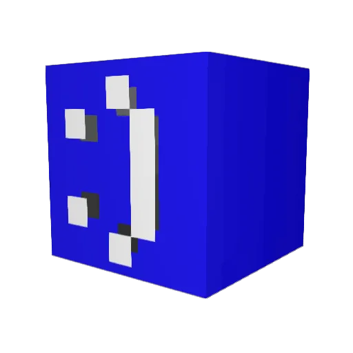 gumojammbo Minecraft avatar head, 3D render