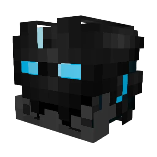 gumpr Minecraft avatar head, 3D render