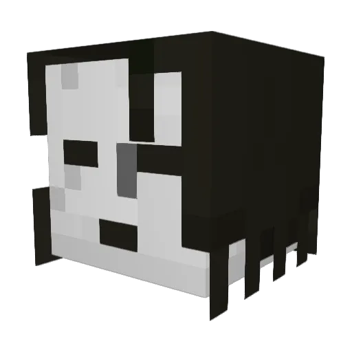 gundam0630 Minecraft avatar head, 3D render