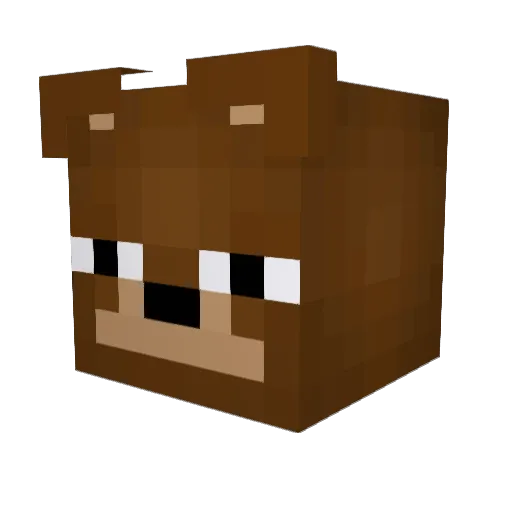 gundol99 Minecraft avatar head, 3D render