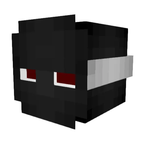 gungnir__ Minecraft avatar head, 3D render