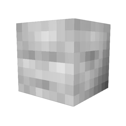 guniar_ Minecraft avatar head, 3D render