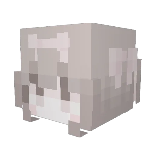 gunje_lkh Minecraft avatar head, 3D render