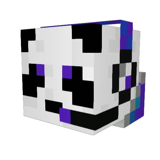 gunman1234567 Minecraft avatar head, 3D render