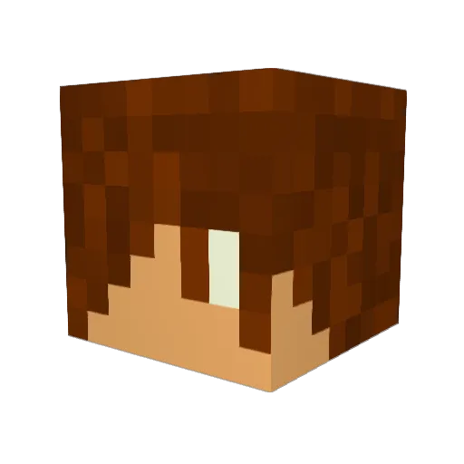 gunman98 Minecraft avatar head, 3D render