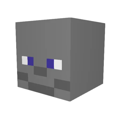 gunner1023 Minecraft avatar head, 3D render