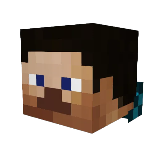 gunner4422 Minecraft avatar head, 3D render