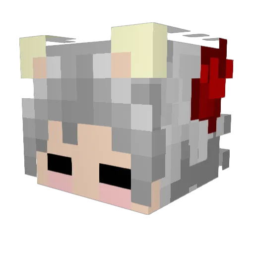 guoye52 Minecraft avatar head, 3D render