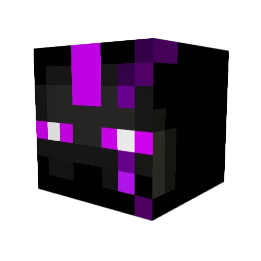 gurf80 Minecraft avatar head, 3D render