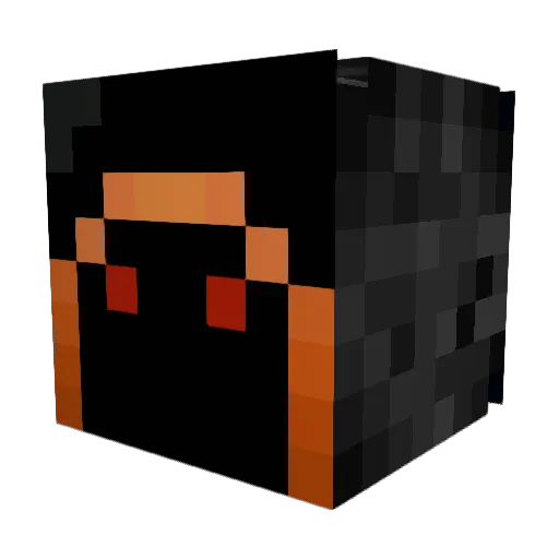 gurkentylen Minecraft avatar head, 3D render