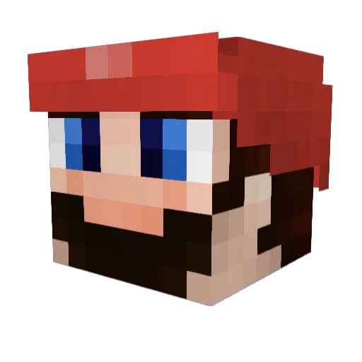 gurkish123 Minecraft avatar head, 3D render