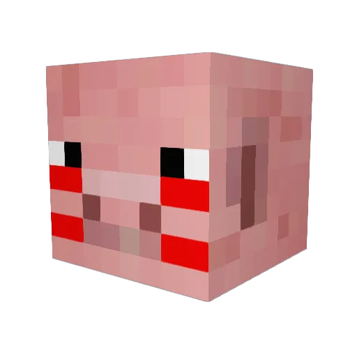gurra981 Minecraft avatar head, 3D render