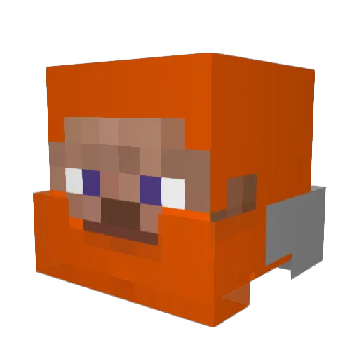 gurrag1234567 Minecraft avatar head, 3D render