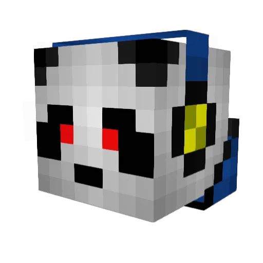 gurunpa24 Minecraft avatar head, 3D render