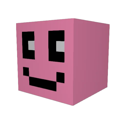 gus7424 Minecraft avatar head, 3D render