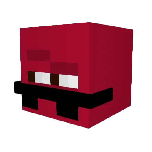gusdn4258 Minecraft avatar head, 3D render
