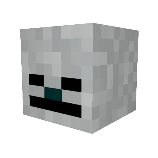 gusgusgus22 Minecraft avatar head, 3D render