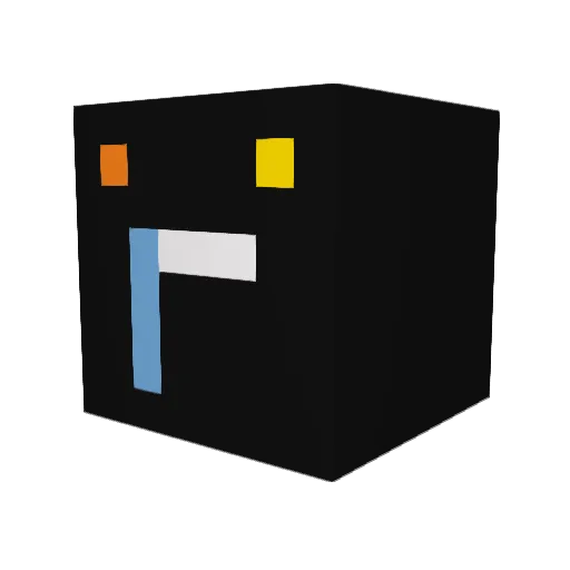 gusqls1234 Minecraft avatar head, 3D render