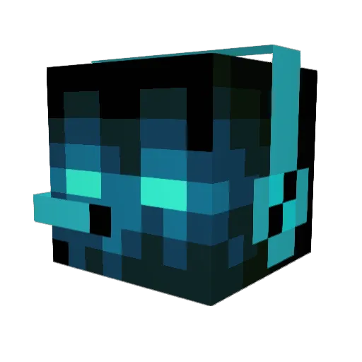 gusrocket Minecraft avatar head, 3D render
