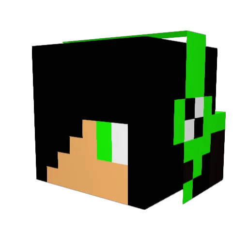 gust1492 Minecraft avatar head, 3D render