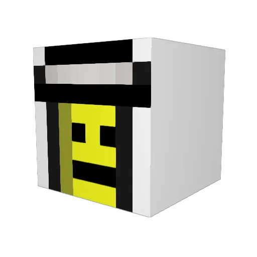 gustaf21 Minecraft avatar head, 3D render