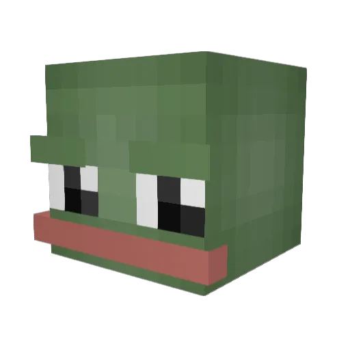 gustavss0n Minecraft avatar head, 3D render